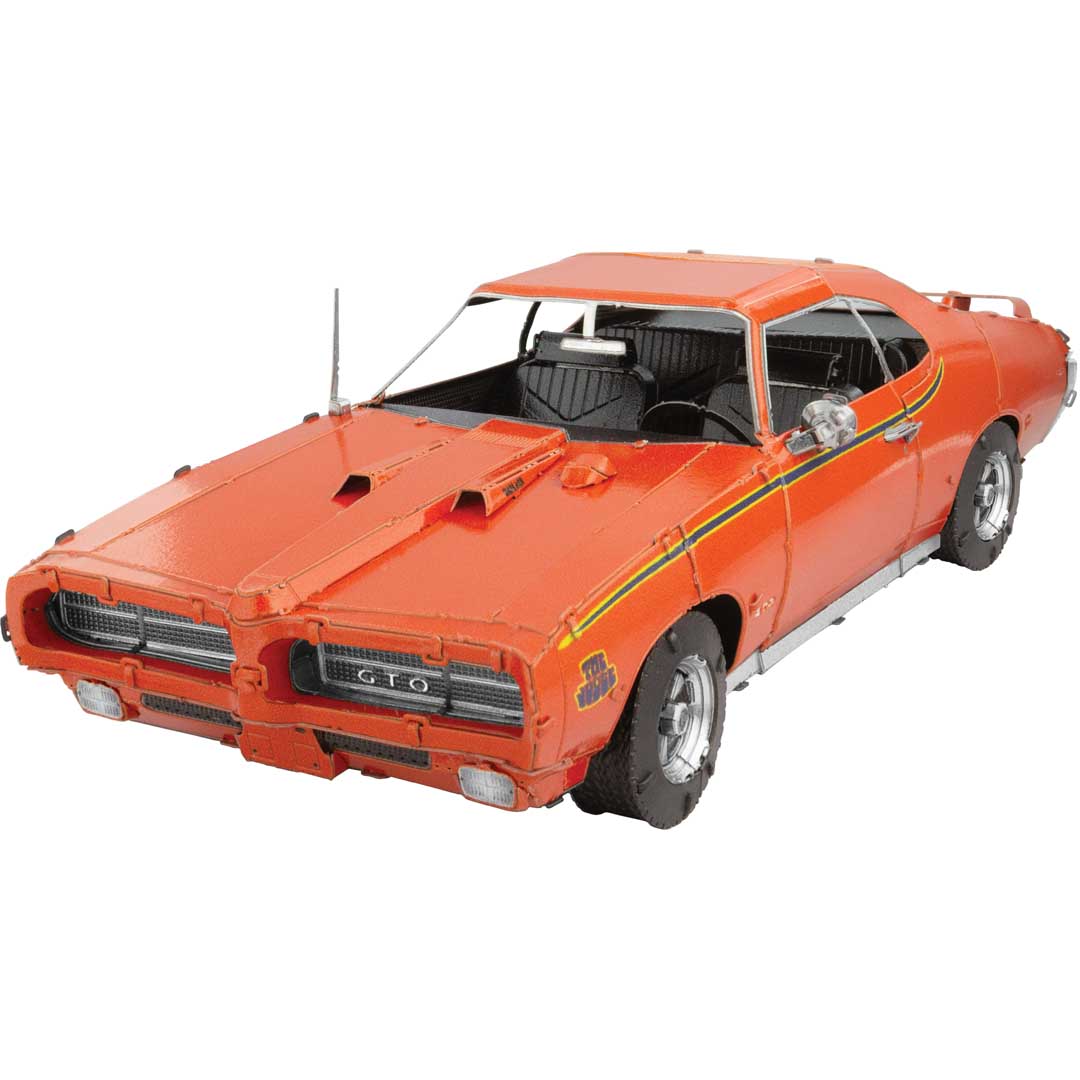 Metal Earth GTO 1969 Pontiac GTO Judge ME1027 Modellbausatz Puzzle DIY Bausatz präzise gelasert stabil langlebig