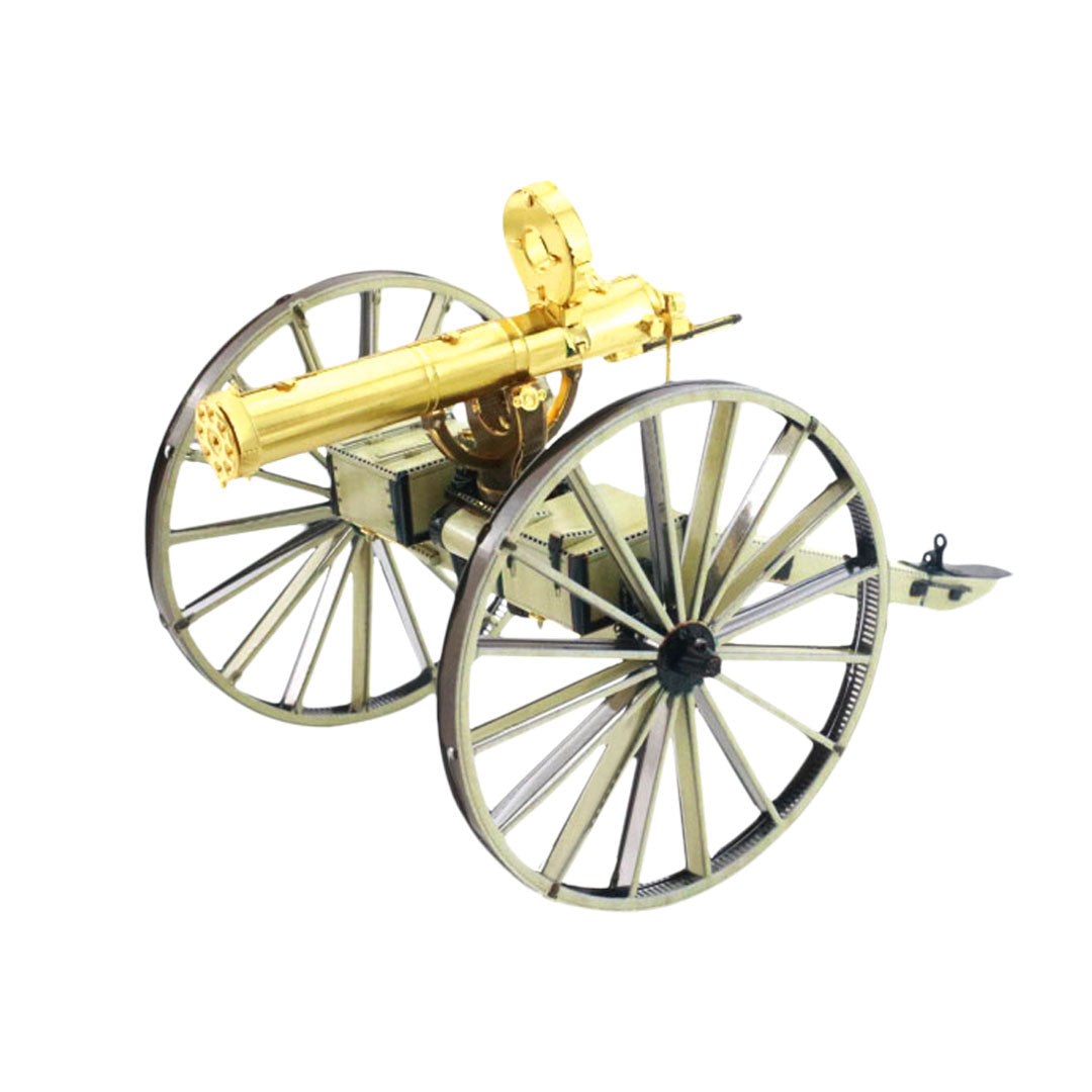 Metal Earth Wild West Gatling Gun MMS188 Modellbausatz Puzzle DIY Bausatz präzise gelasert stabil langlebig