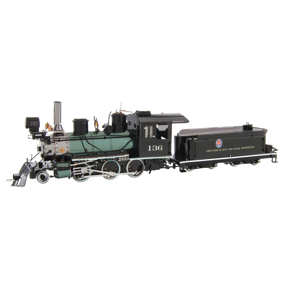Metal Earth Wild West 2-6-0 Locomotive MMS190 Modellbausatz Puzzle DIY Bausatz präzise gelasert stabil langlebig
