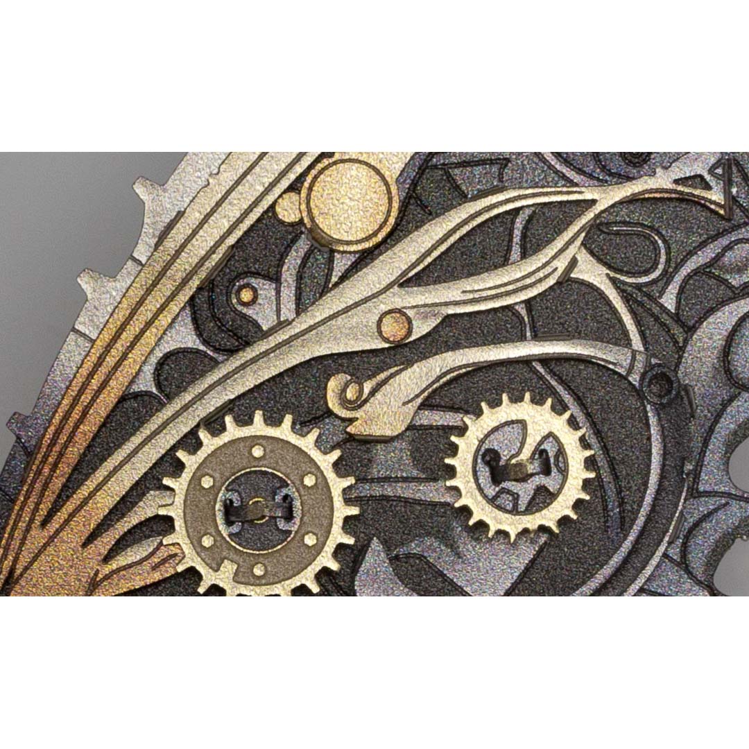 Metal Earth Steampunk Schmetterling (farbiges Modell) ME1021 Modellbausatz Puzzle DIY Bausatz präzise gelasert stabil langlebig