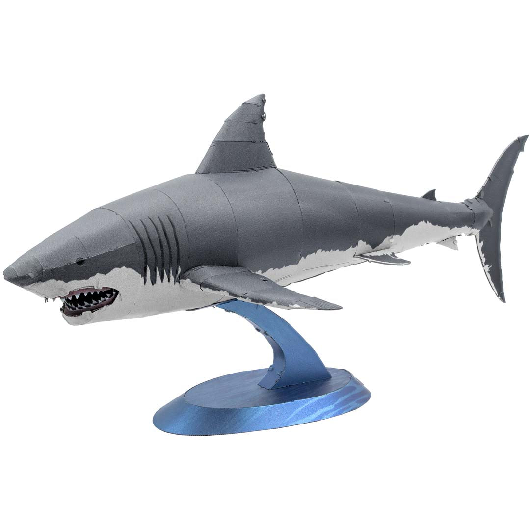 Metal Earth Great White Shark ME1008 Modellbausatz Puzzle DIY Bausatz präzise gelasert stabil langlebig