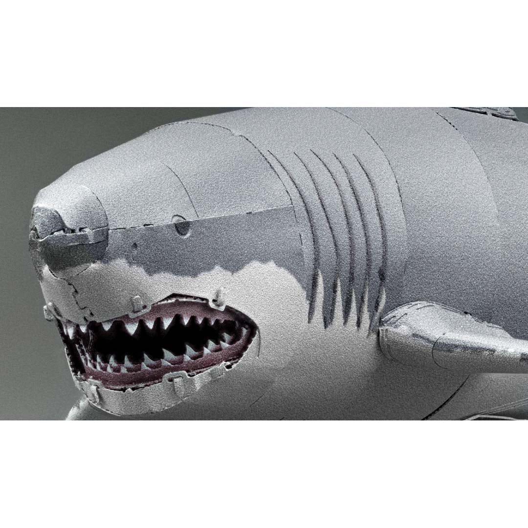 Metal Earth Great White Shark ME1008 Modellbausatz Puzzle DIY Bausatz präzise gelasert stabil langlebig