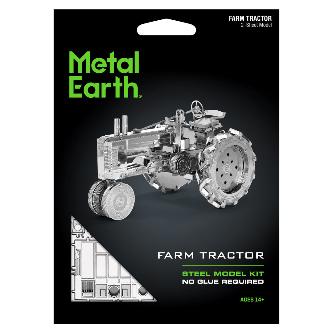 Metal Earth John Deere Model B Tractor MMS052 Modellbausatz Puzzle DIY Bausatz präzise gelasert stabil langlebig
