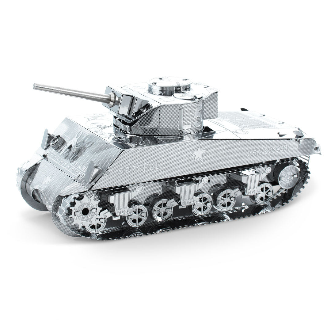 Metal Earth Sherman Tank MMS204 Modellbausatz Puzzle DIY Bausatz präzise gelasert stabil langlebig