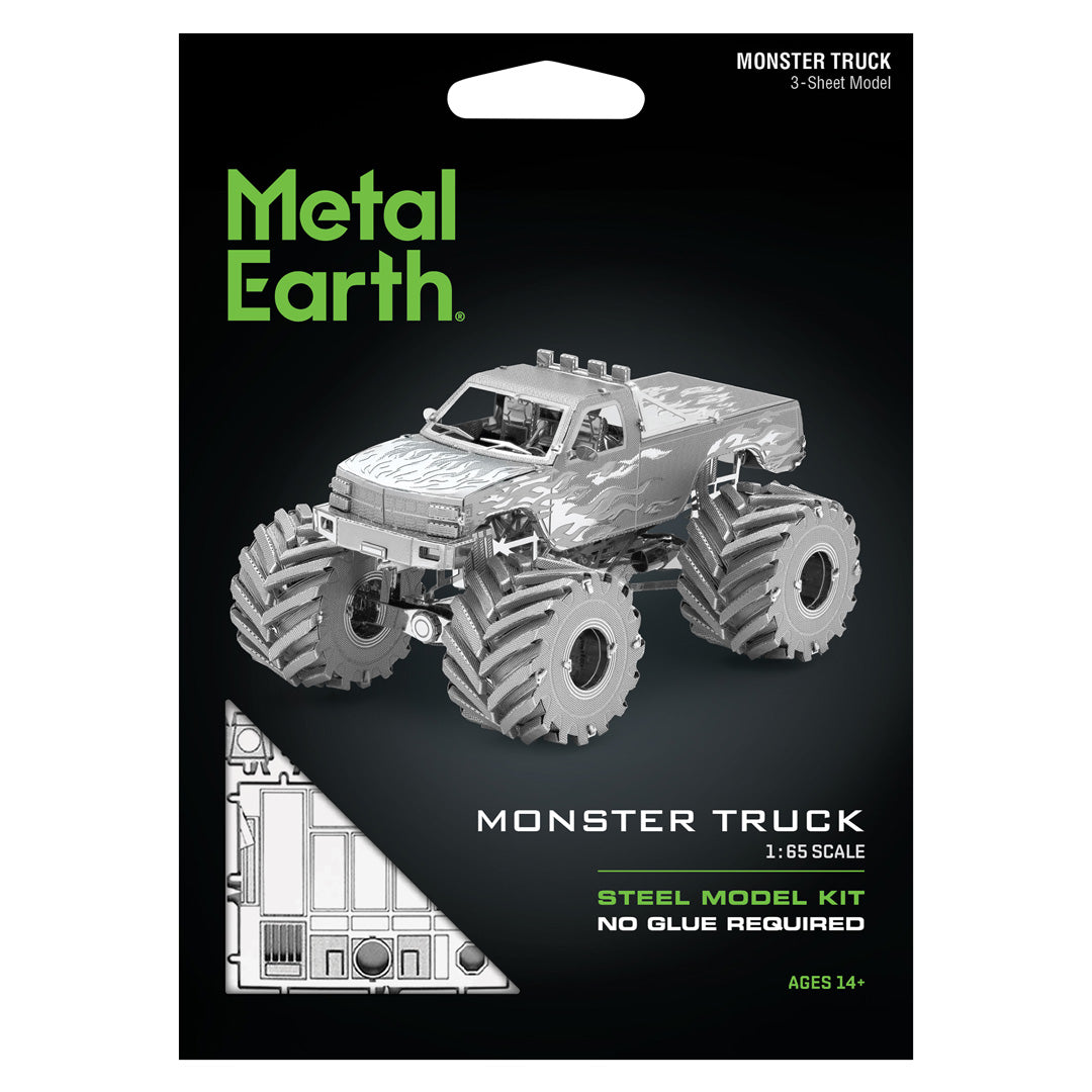 Metal Earth Monster Truck MMS216 Modellbausatz Puzzle DIY Bausatz präzise gelasert stabil langlebig