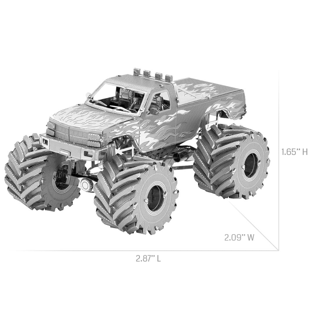 Metal Earth Monster Truck MMS216 Modellbausatz Puzzle DIY Bausatz präzise gelasert stabil langlebig