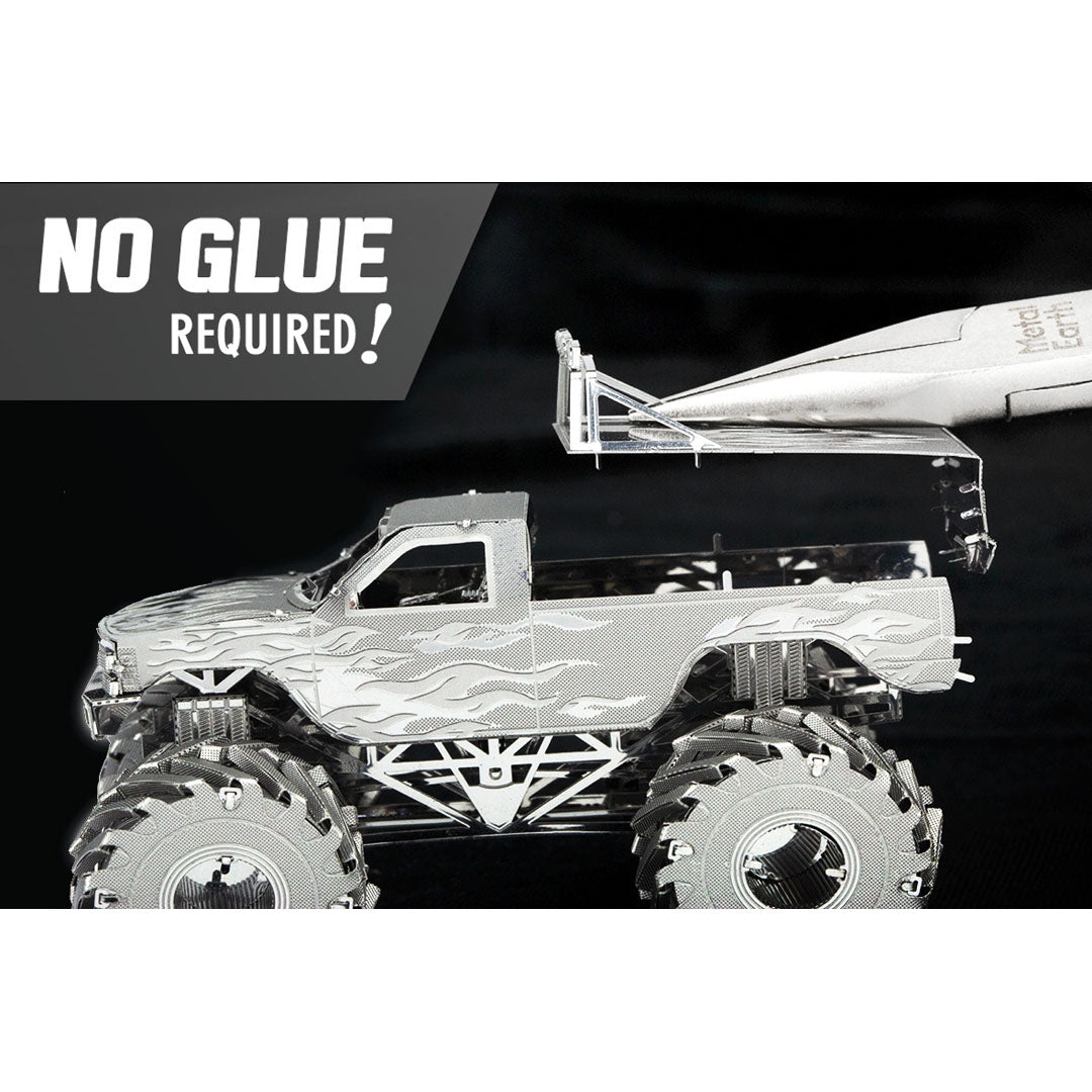 Metal Earth Monster Truck MMS216 Modellbausatz Puzzle DIY Bausatz präzise gelasert stabil langlebig