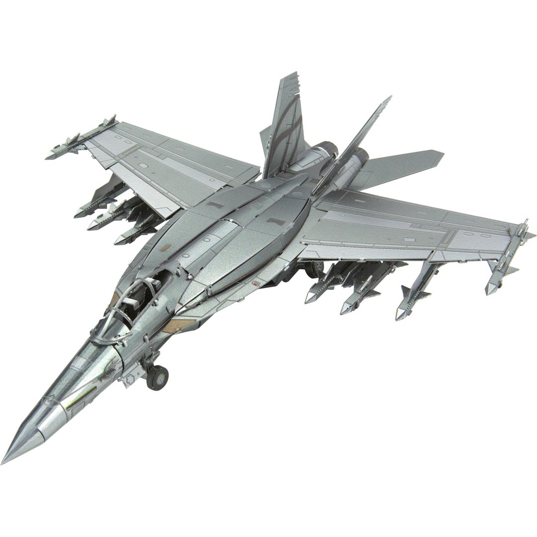 Metal Earth F/A-18 Super Hornet™ MMS459 Modellbausatz Puzzle DIY Bausatz präzise gelasert stabil langlebig