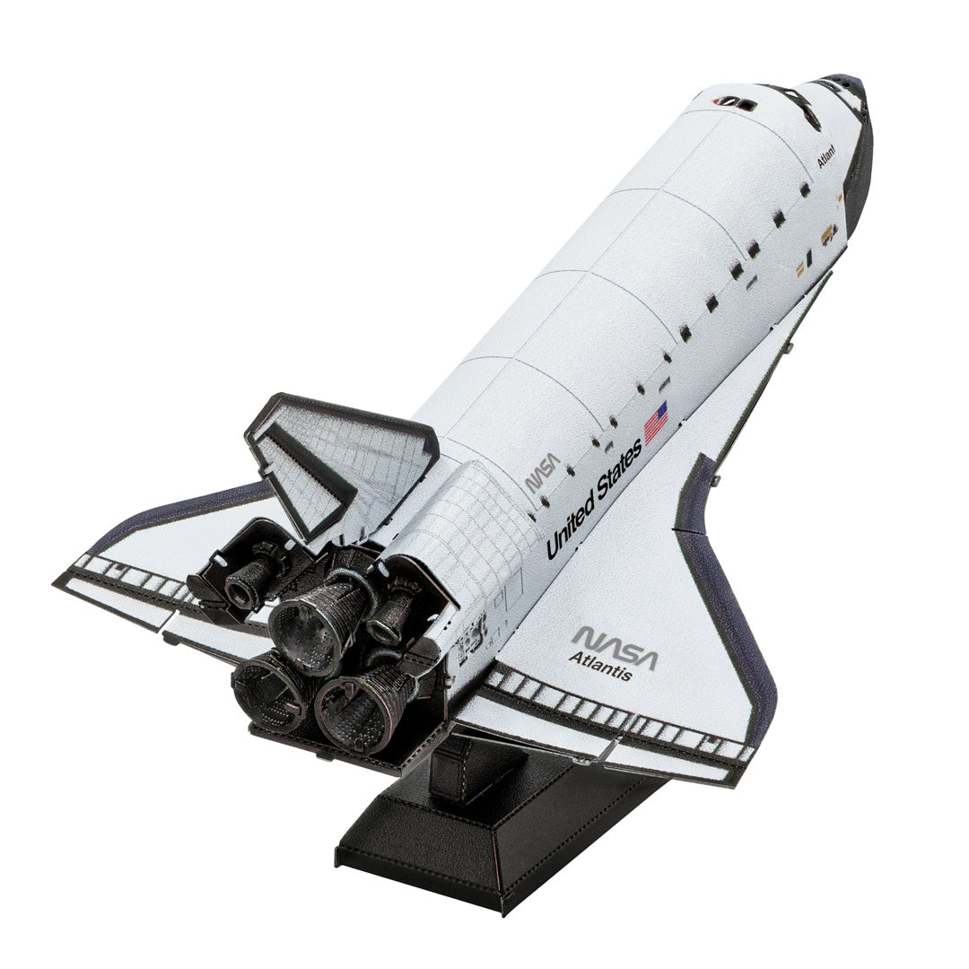 Metal Earth Space Shuttle Atlantis (colored) MMS211A Modellbausatz Puzzle DIY Bausatz präzise gelasert stabil langlebig
