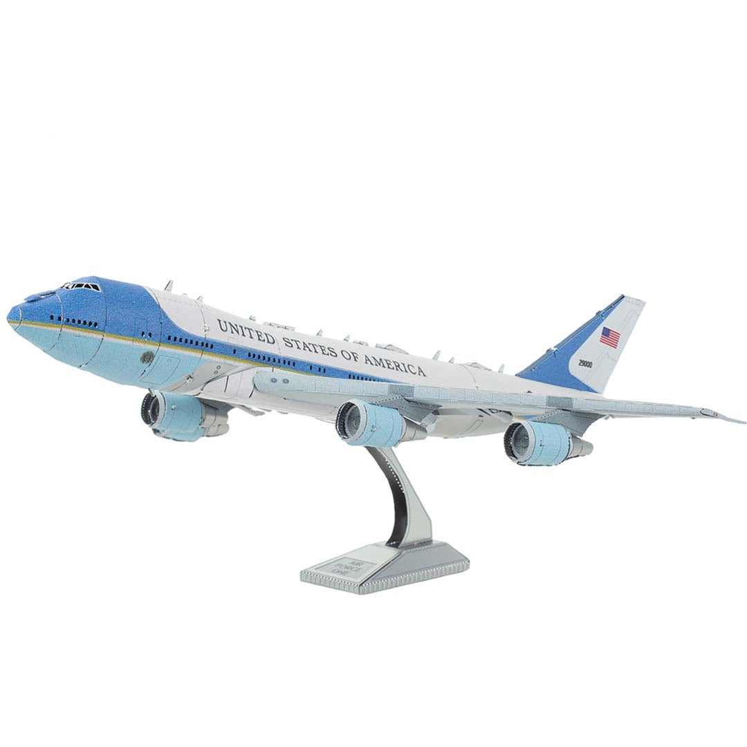 Metal Earth Air Force One ME1001 Modellbausatz Puzzle DIY Bausatz präzise gelasert stabil langlebig