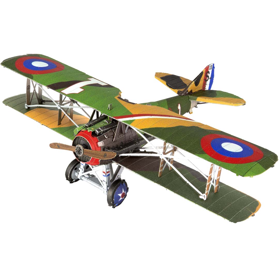 Metal Earth SPAD SPAD S.XIII ME1024 Modellbausatz Puzzle DIY Bausatz präzise gelasert stabil langlebig