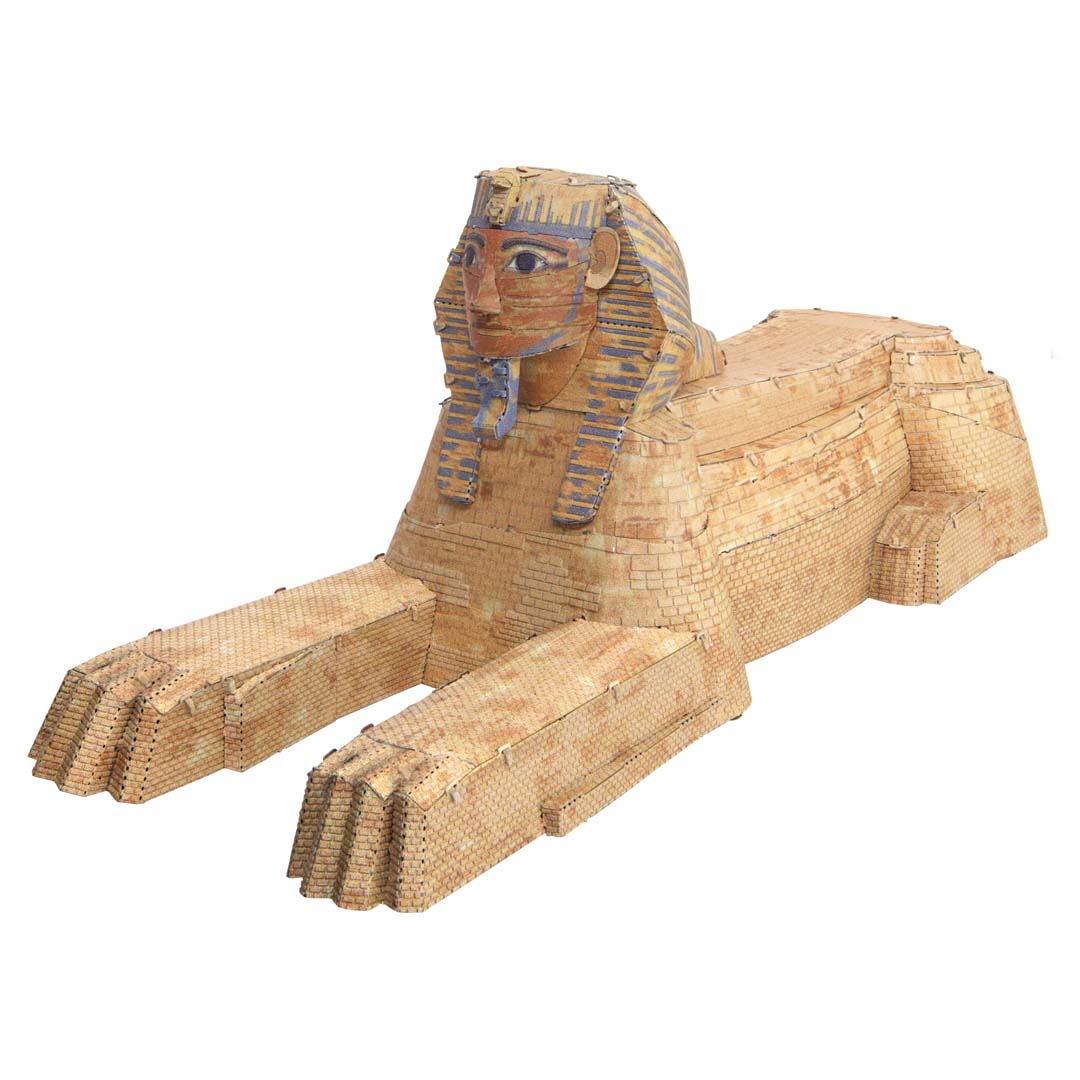 Metal Earth Sphinx (farbiges Modell) ME1007 Modellbausatz Puzzle DIY Bausatz präzise gelasert stabil langlebig