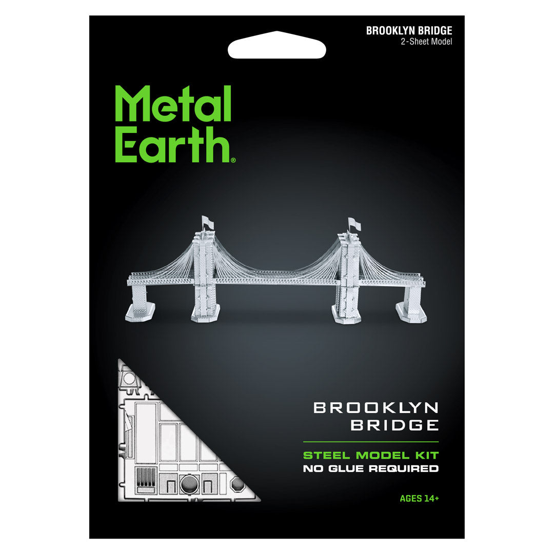 Metal Earth Brooklyn Bridge MMS048 Modellbausatz Puzzle DIY Bausatz präzise gelasert stabil langlebig