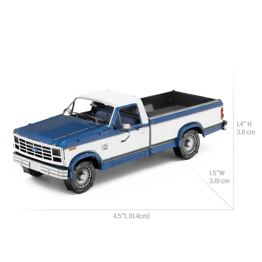 Metal Earth FORD 1982 FORD F-150 ME1004 Modellbausatz Puzzle DIY Bausatz präzise gelasert stabil langlebig