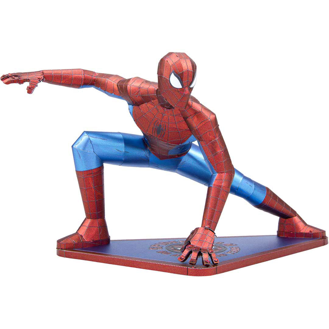 Metal Earth Marvel: Spider-Man, farbig MMS474 Modellbausatz Puzzle DIY Bausatz präzise gelasert stabil langlebig