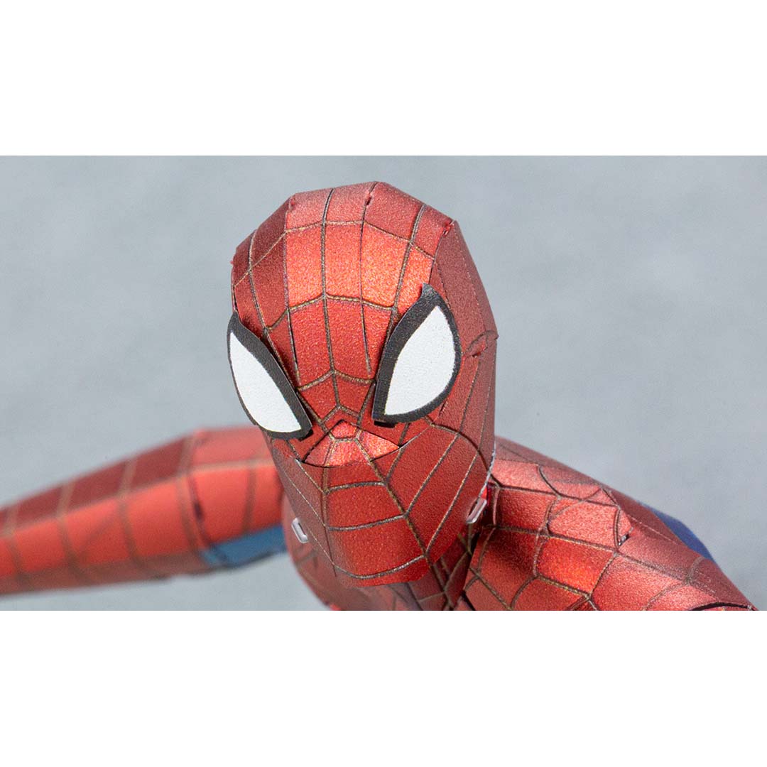 Metal Earth Marvel: Spider-Man, farbig MMS474 Modellbausatz Puzzle DIY Bausatz präzise gelasert stabil langlebig