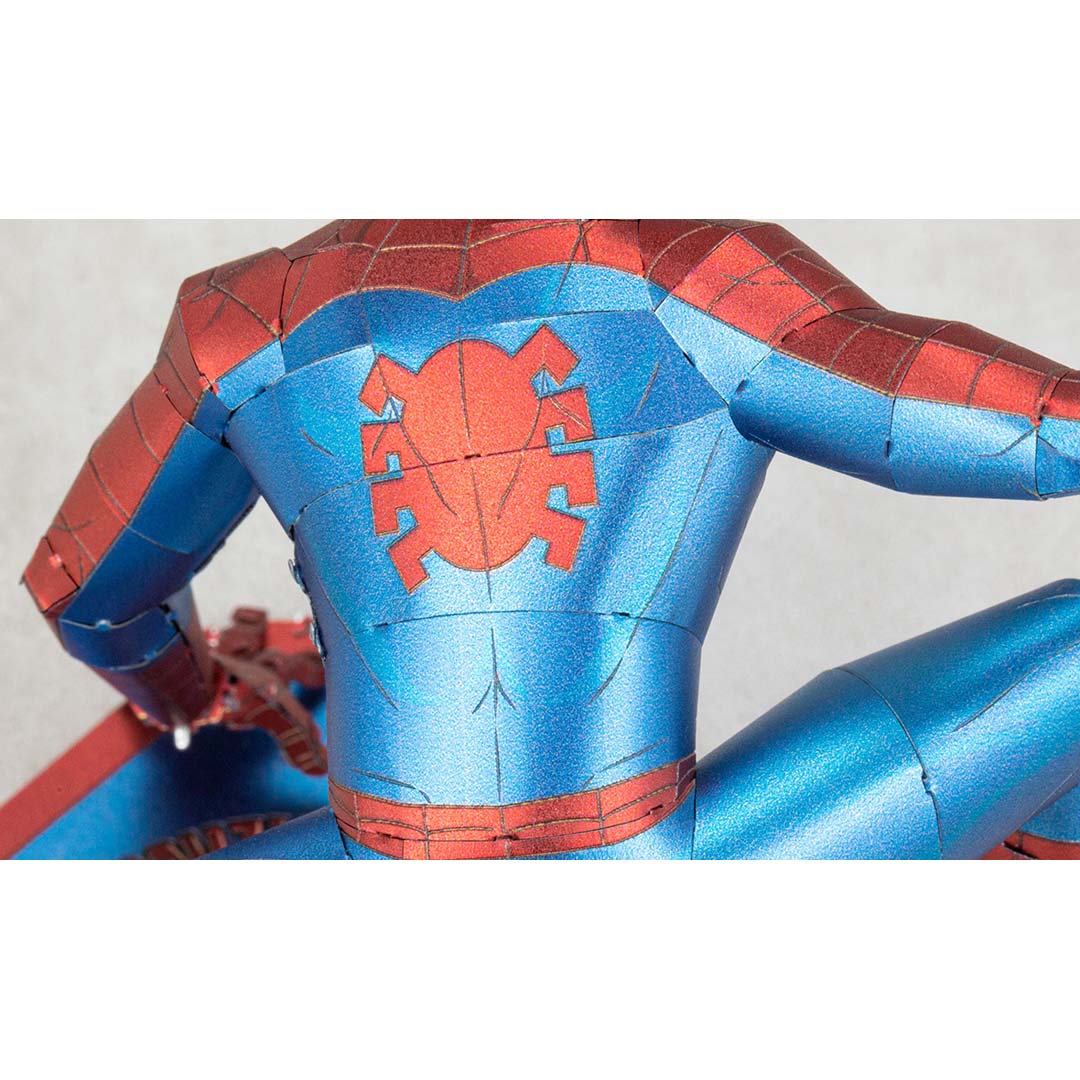 Metal Earth Marvel: Spider-Man, farbig MMS474 Modellbausatz Puzzle DIY Bausatz präzise gelasert stabil langlebig
