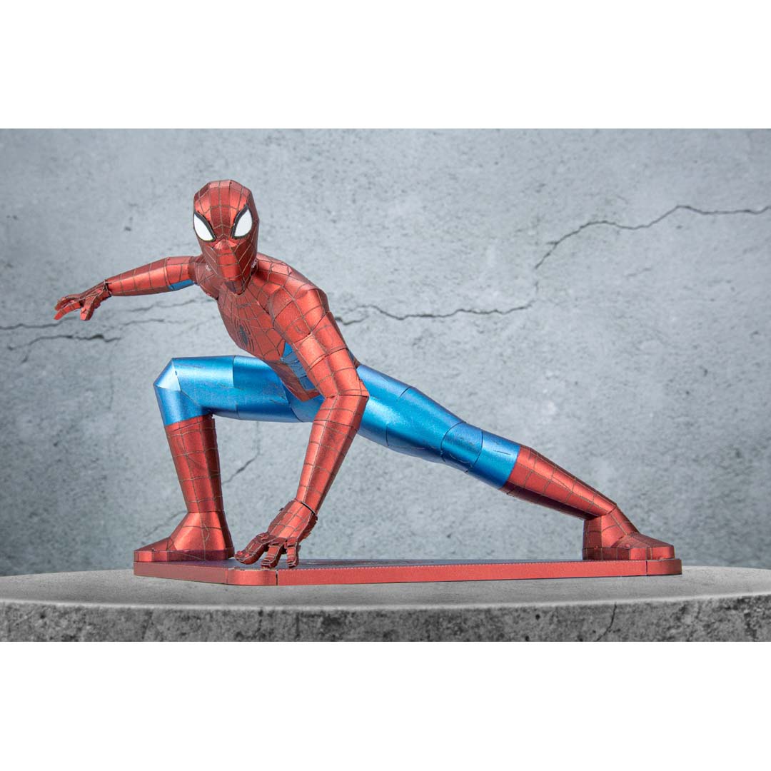 Metal Earth Marvel: Spider-Man, farbig MMS474 Modellbausatz Puzzle DIY Bausatz präzise gelasert stabil langlebig