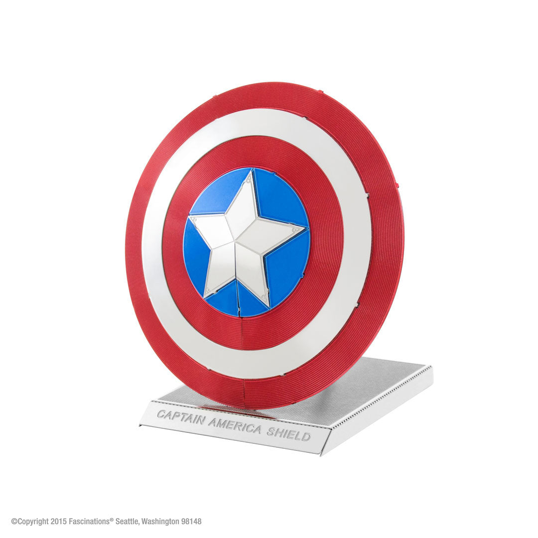 Metal Earth Marvel Avenger CptAm Shield MMS321 Modellbausatz Puzzle DIY Bausatz präzise gelasert stabil langlebig