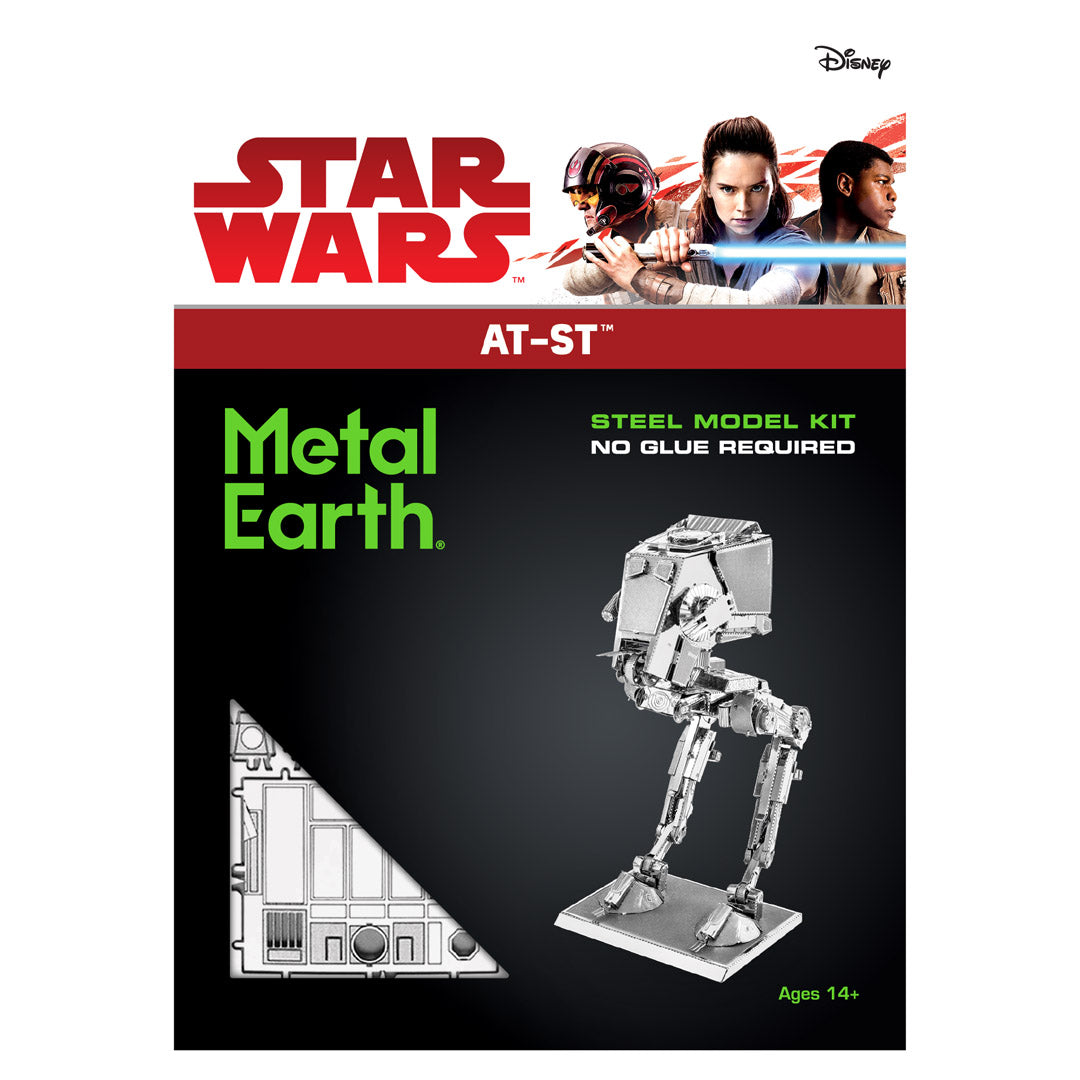 Metal Earth STAR STAR WARS AT-ST MMS261 Modellbausatz Puzzle DIY Bausatz präzise gelasert stabil langlebig