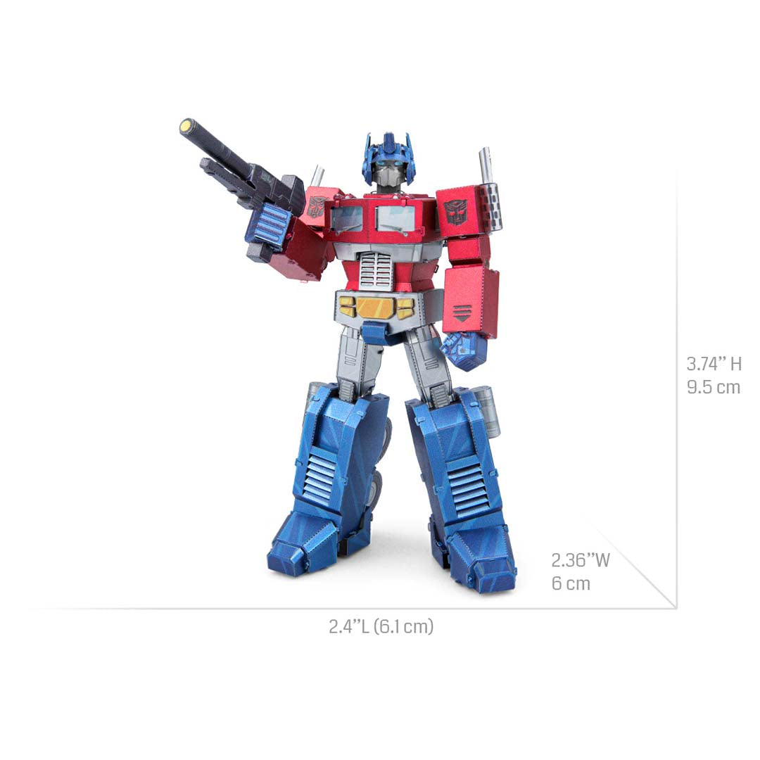 Metal Earth Transformers Optimus Prime, farbig MMS469 Modellbausatz Puzzle DIY Bausatz präzise gelasert stabil langlebig