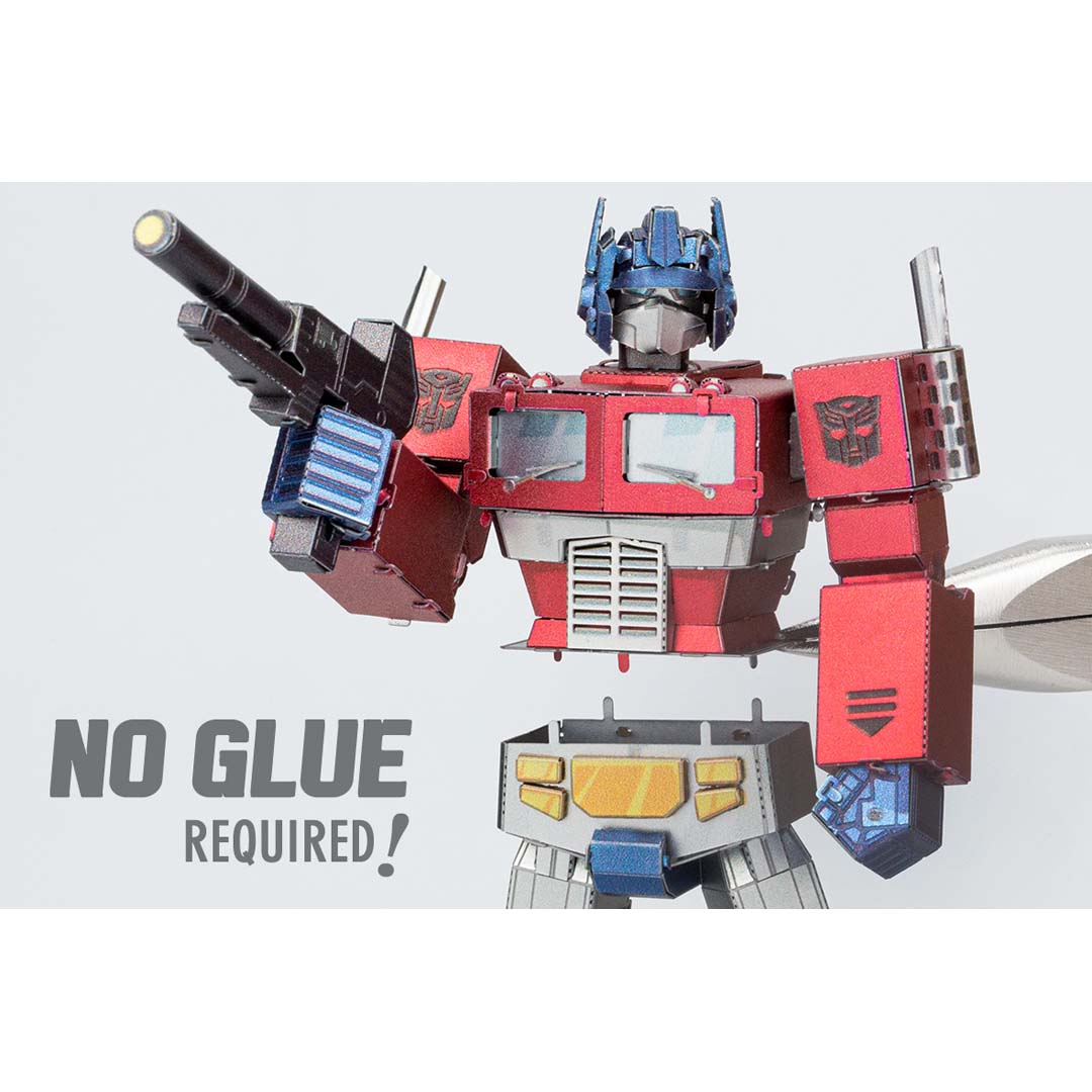 Metal Earth Transformers Optimus Prime, farbig MMS469 Modellbausatz Puzzle DIY Bausatz präzise gelasert stabil langlebig