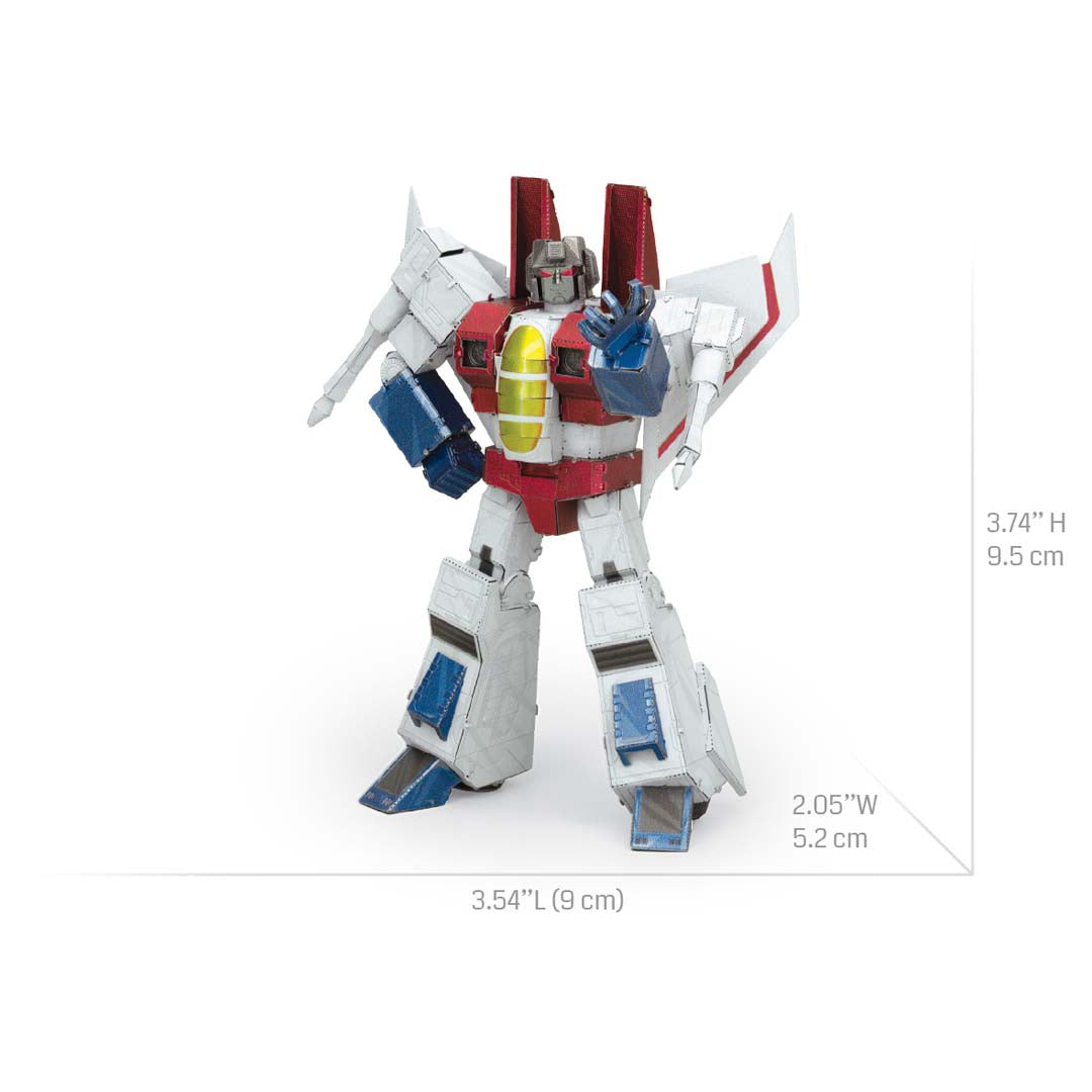 Metal Earth Transformers: Starscream, farbig MMS472 Modellbausatz Puzzle DIY Bausatz präzise gelasert stabil langlebig