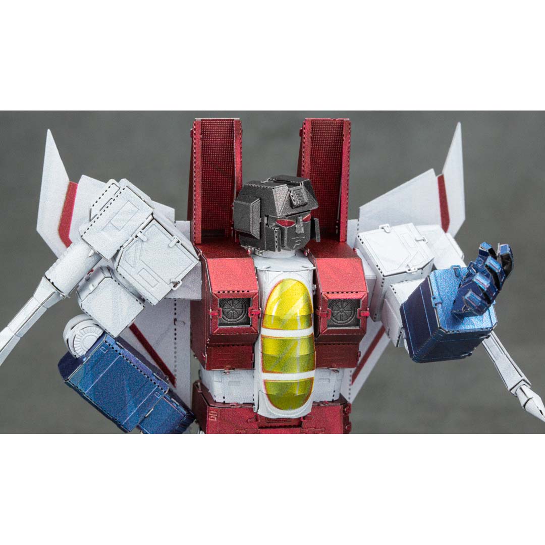 Metal Earth Transformers: Starscream, farbig MMS472 Modellbausatz Puzzle DIY Bausatz präzise gelasert stabil langlebig