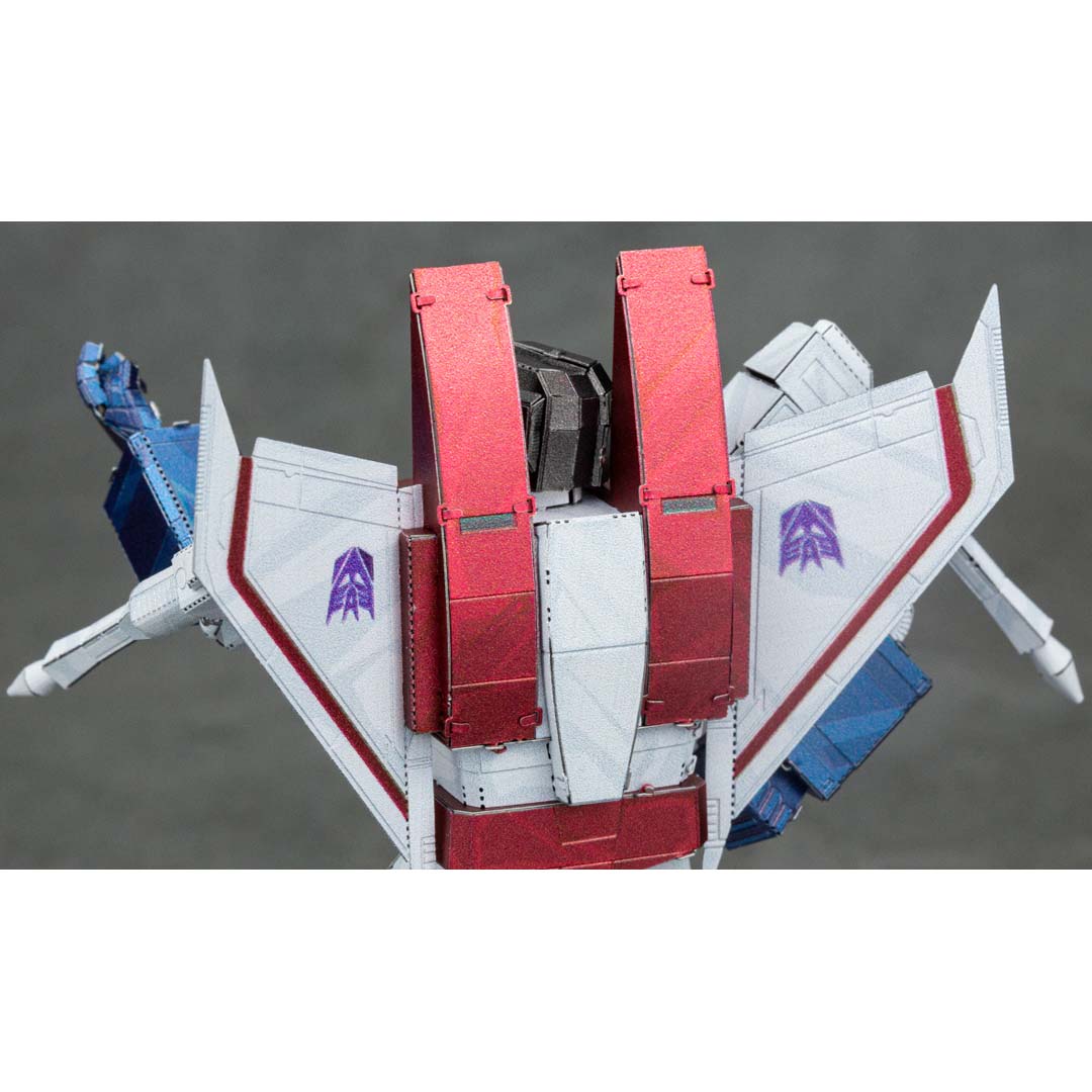 Metal Earth Transformers: Starscream, farbig MMS472 Modellbausatz Puzzle DIY Bausatz präzise gelasert stabil langlebig