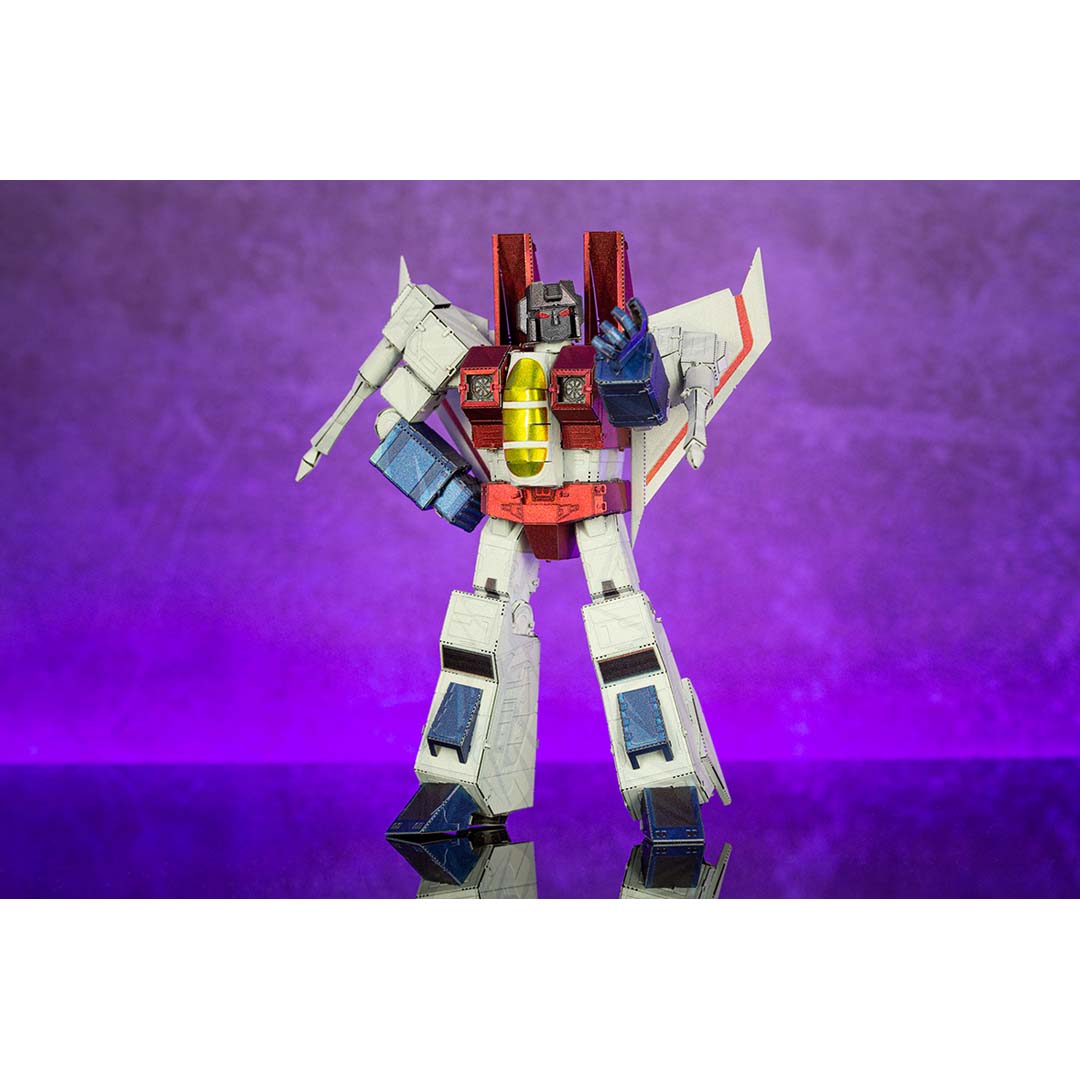 Metal Earth Transformers: Starscream, farbig MMS472 Modellbausatz Puzzle DIY Bausatz präzise gelasert stabil langlebig
