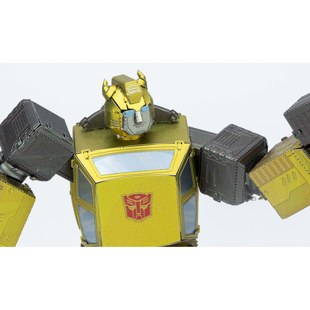 Metal Earth Transformers Bumblebee, farbig MMS470 Modellbausatz Puzzle DIY Bausatz präzise gelasert stabil langlebig