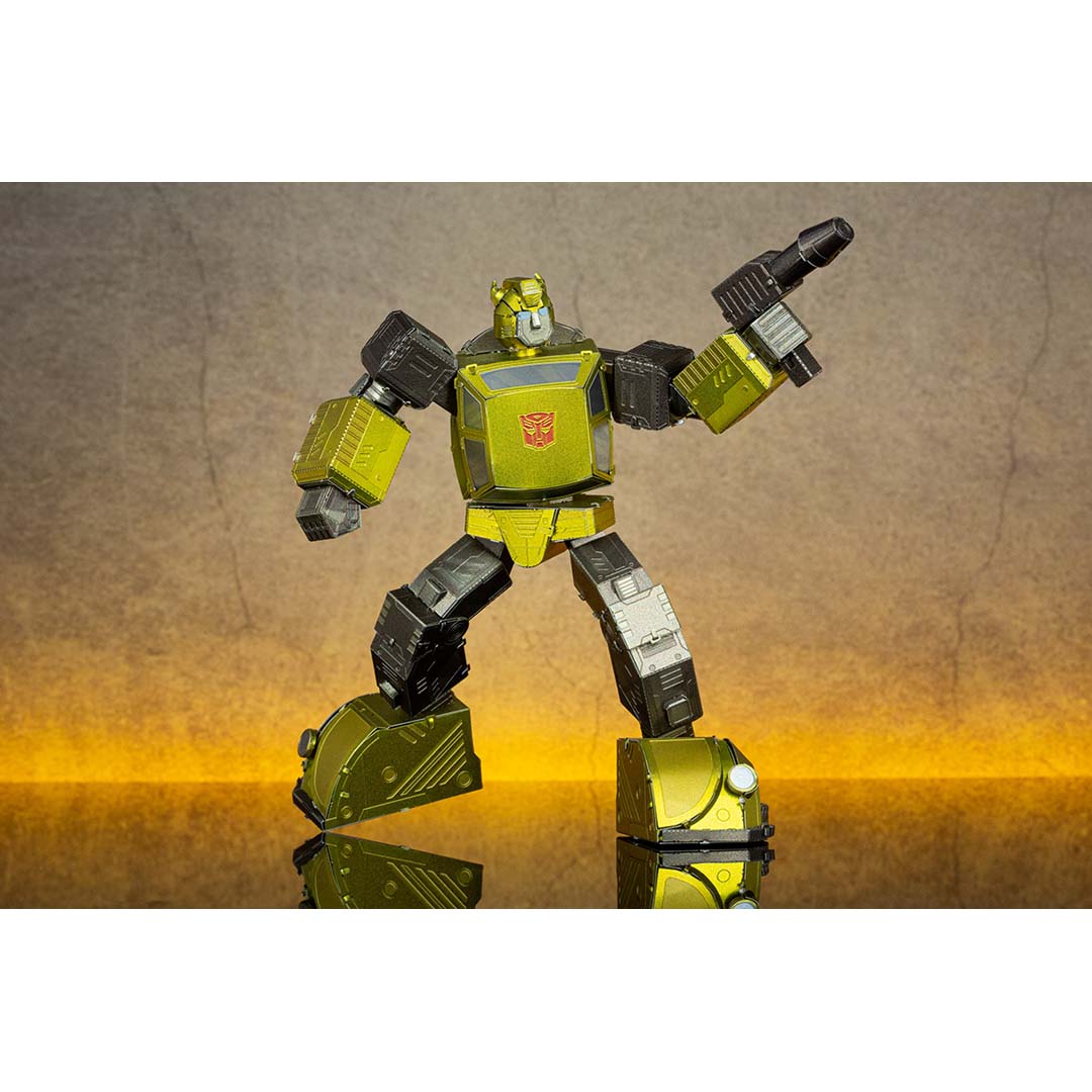 Metal Earth Transformers Bumblebee, farbig MMS470 Modellbausatz Puzzle DIY Bausatz präzise gelasert stabil langlebig