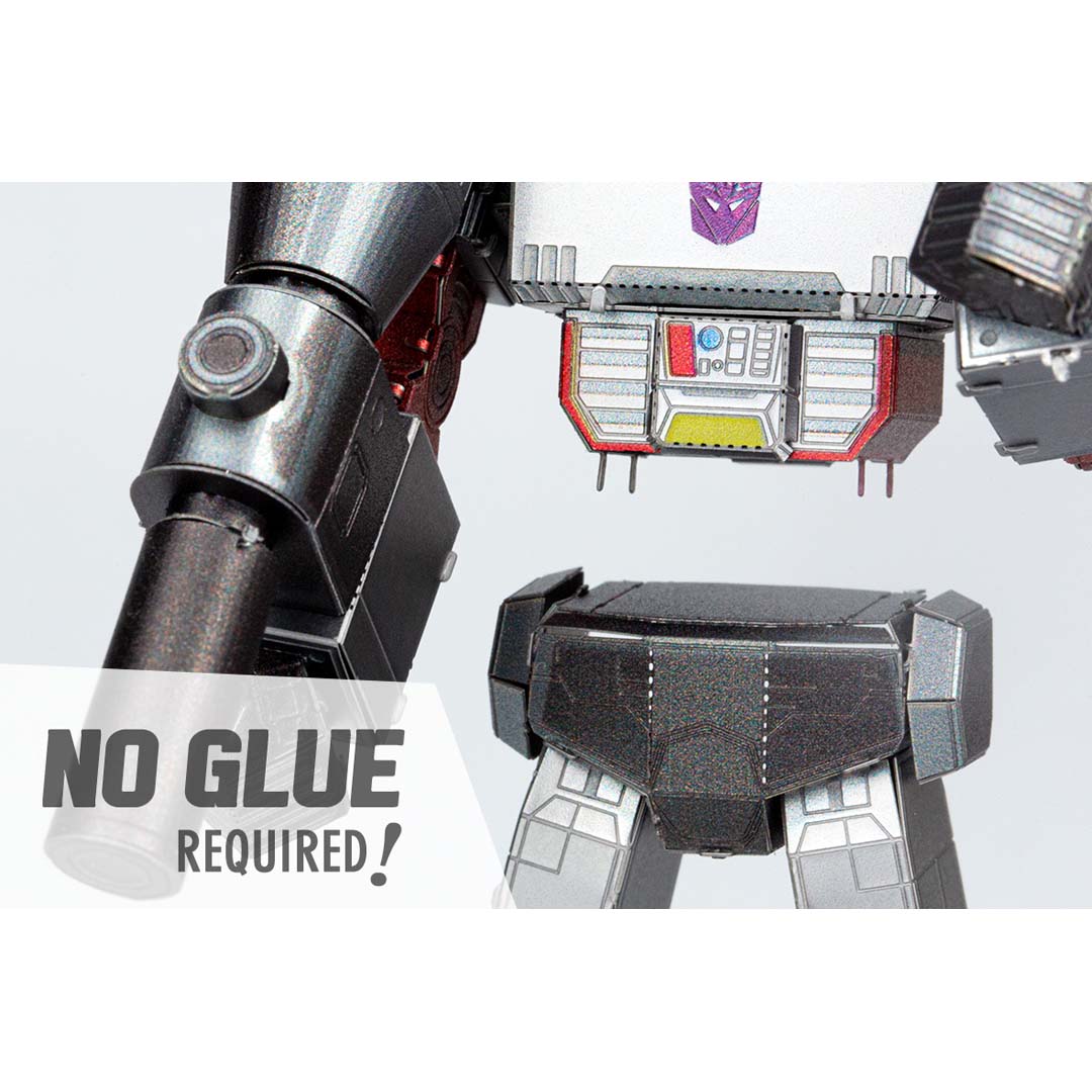 Metal Earth Transformers Megatron, farbig MMS471 Modellbausatz Puzzle DIY Bausatz präzise gelasert stabil langlebig