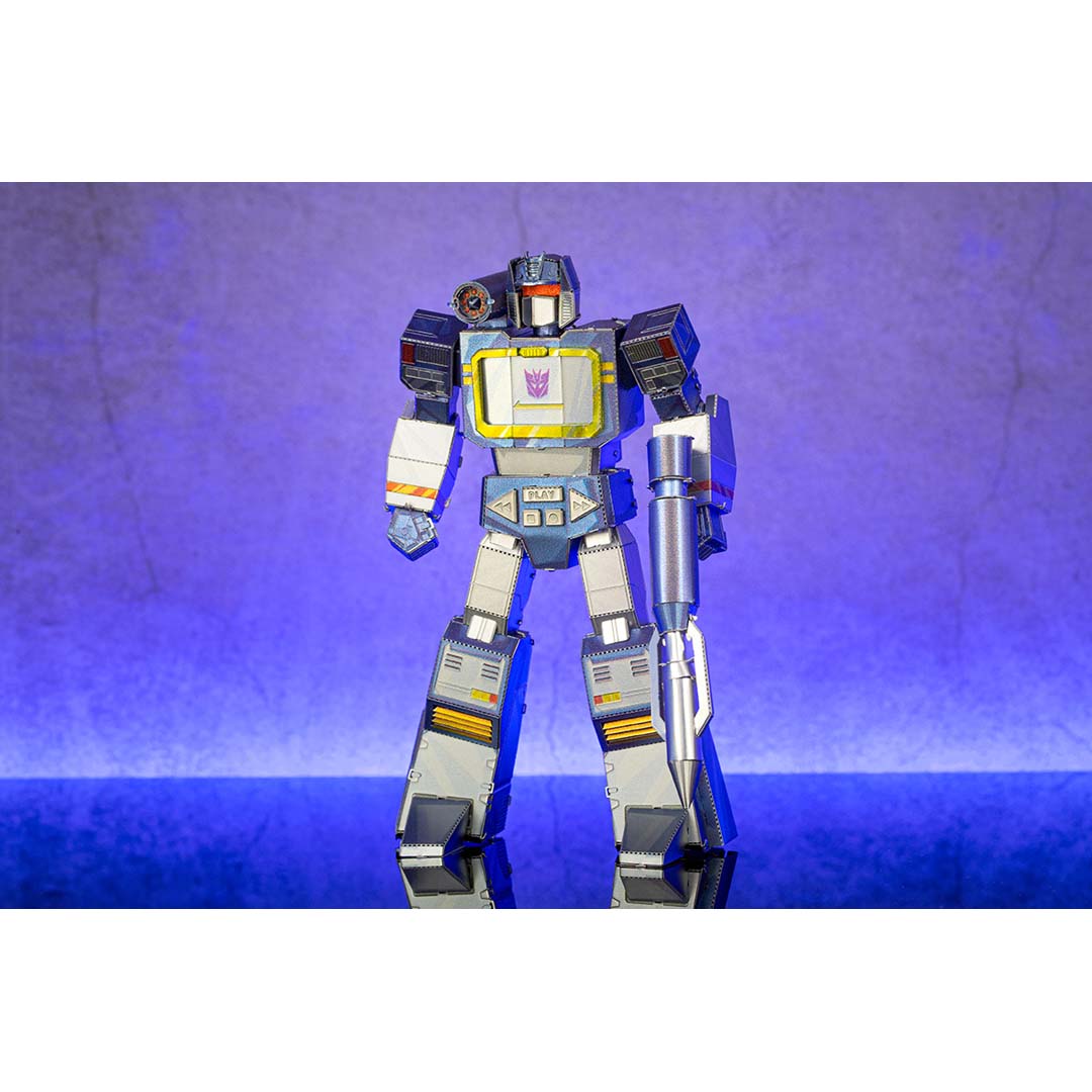 Metal Earth Transformers Soundwave, farbig MMS473 Modellbausatz Puzzle DIY Bausatz präzise gelasert stabil langlebig