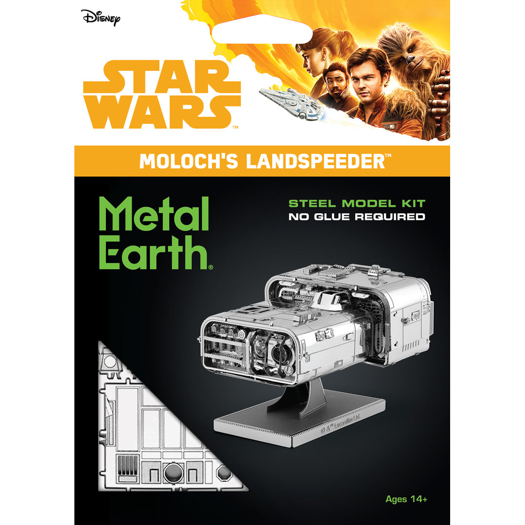 Metal Earth HAN HAN SOLO Moloch's Landspeeder MMS412 Modellbausatz Puzzle DIY Bausatz präzise gelasert stabil langlebig