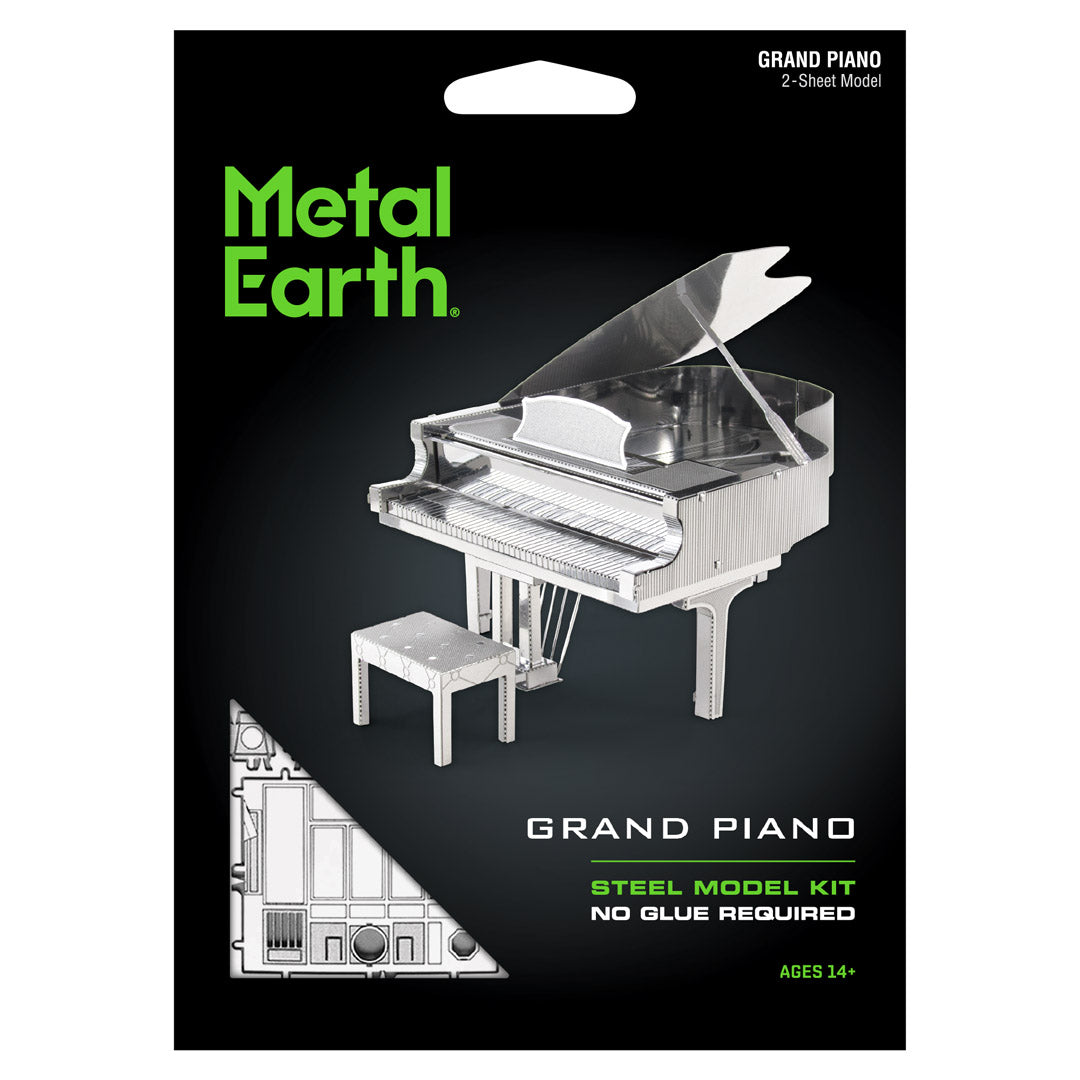 Metal Earth Grand Piano MMS080 Modellbausatz Puzzle DIY Bausatz präzise gelasert stabil langlebig