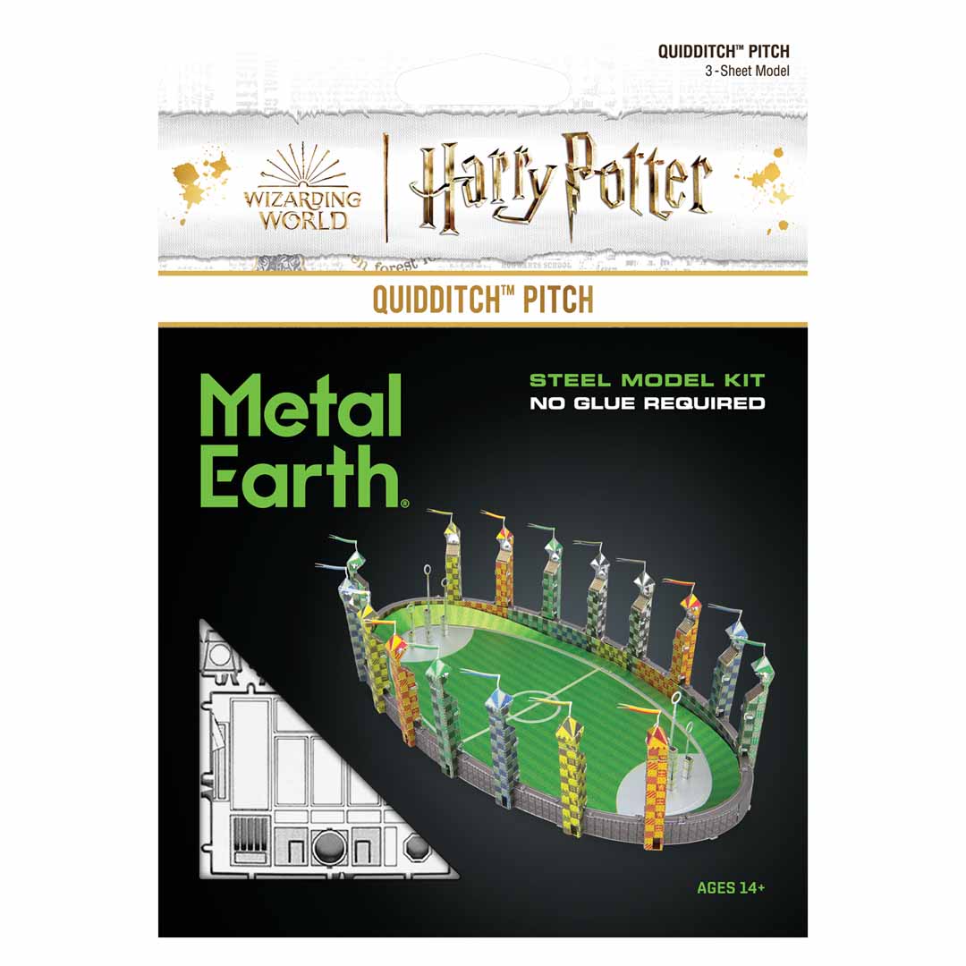 Metal Earth Harry Potter Quidditch Pitch MMS466 Modellbausatz Puzzle DIY Bausatz präzise gelasert stabil langlebig