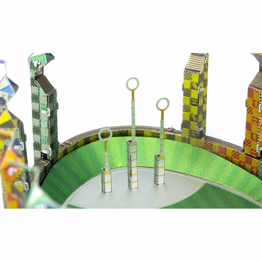 Metal Earth Harry Potter Quidditch Pitch MMS466 Modellbausatz Puzzle DIY Bausatz präzise gelasert stabil langlebig
