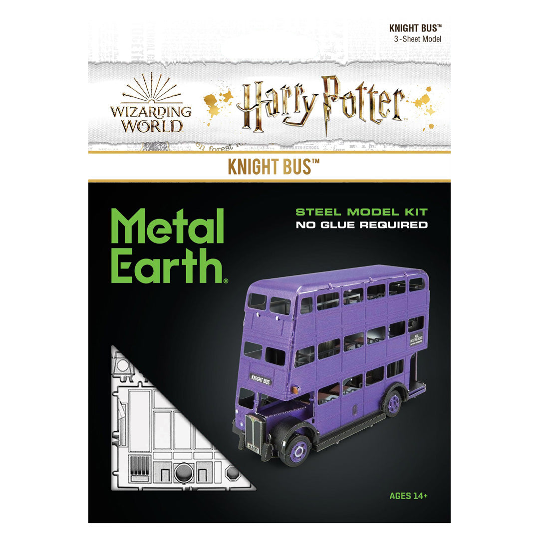 Metal Earth Harry Potter Knight Bus MMS464 Modellbausatz Puzzle DIY Bausatz präzise gelasert stabil langlebig