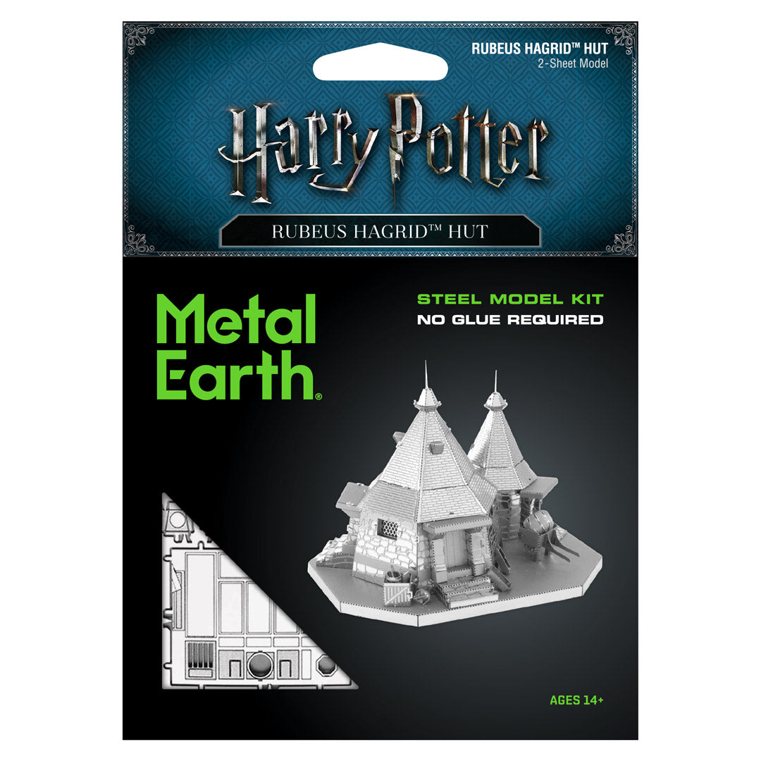 Metal Earth Harry Potter Hagrids Hut MMS441 Modellbausatz Puzzle DIY Bausatz präzise gelasert stabil langlebig
