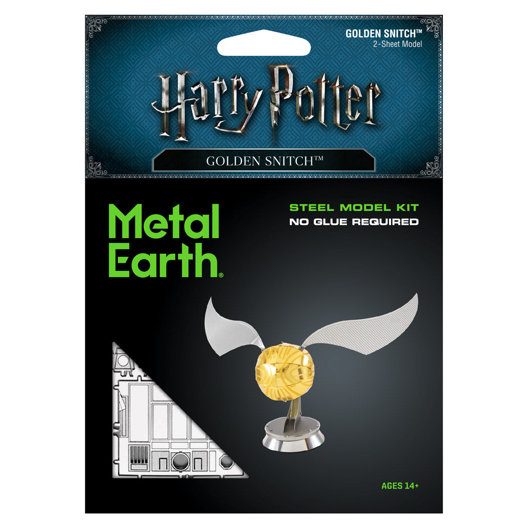Metal Earth Harry Potter Golden Snitch MMS442 Modellbausatz Puzzle DIY Bausatz präzise gelasert stabil langlebig