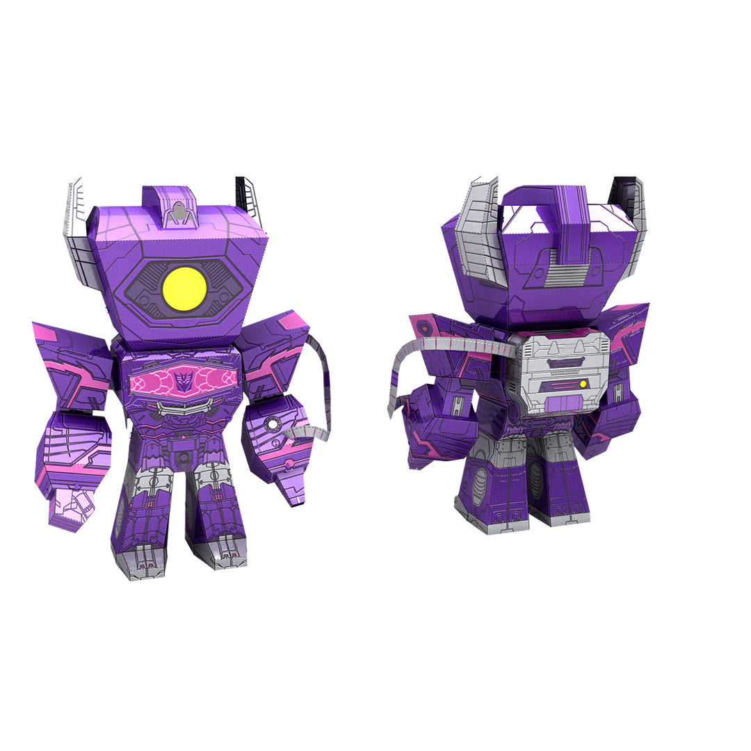 Metal Earth Transformers Shockwave Mini MEM057 Modellbausatz Puzzle DIY Bausatz präzise gelasert stabil langlebig