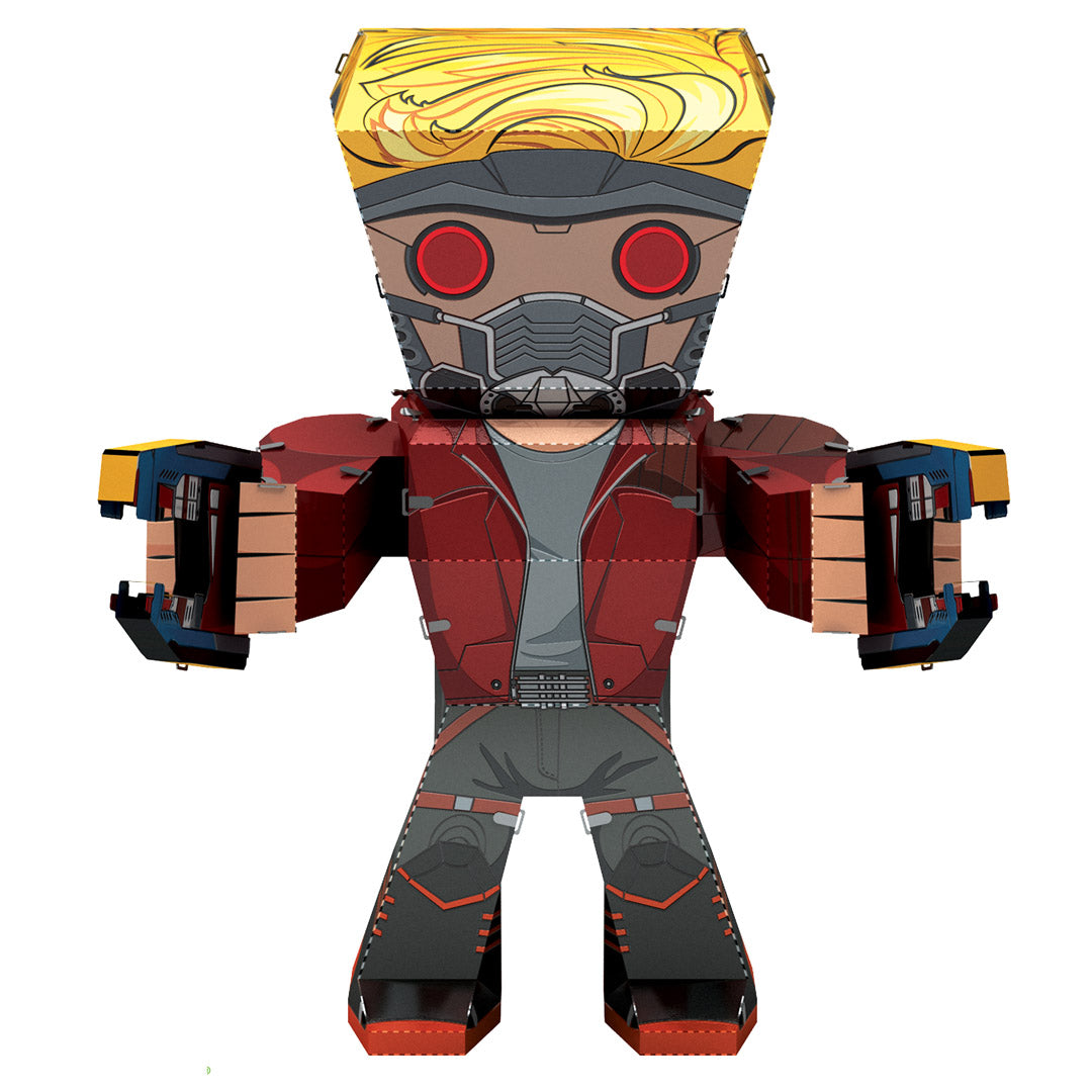 Metal Earth Guardians of the Galaxy Star Lord MEM007 Modellbausatz Puzzle DIY Bausatz präzise gelasert stabil langlebig