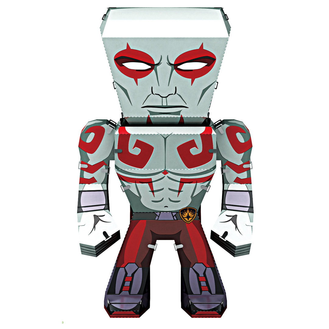 Metal Earth Guardians of the Galaxy Drax MEM009 Modellbausatz Puzzle DIY Bausatz präzise gelasert stabil langlebig