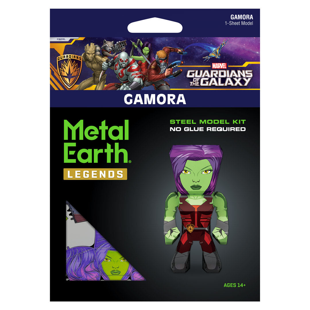 Metal Earth Guardians of the Galaxy Gamora MEM010 Modellbausatz Puzzle DIY Bausatz präzise gelasert stabil langlebig