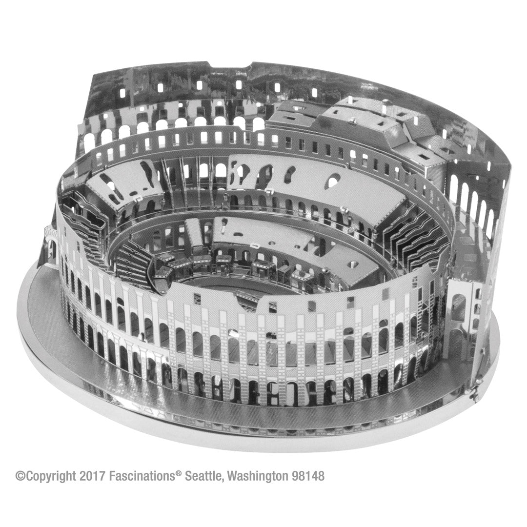 Metal Earth Premium Series Roman Colosseum Ruin ICX025 Modellbausatz Puzzle DIY Bausatz präzise gelasert stabil langlebig