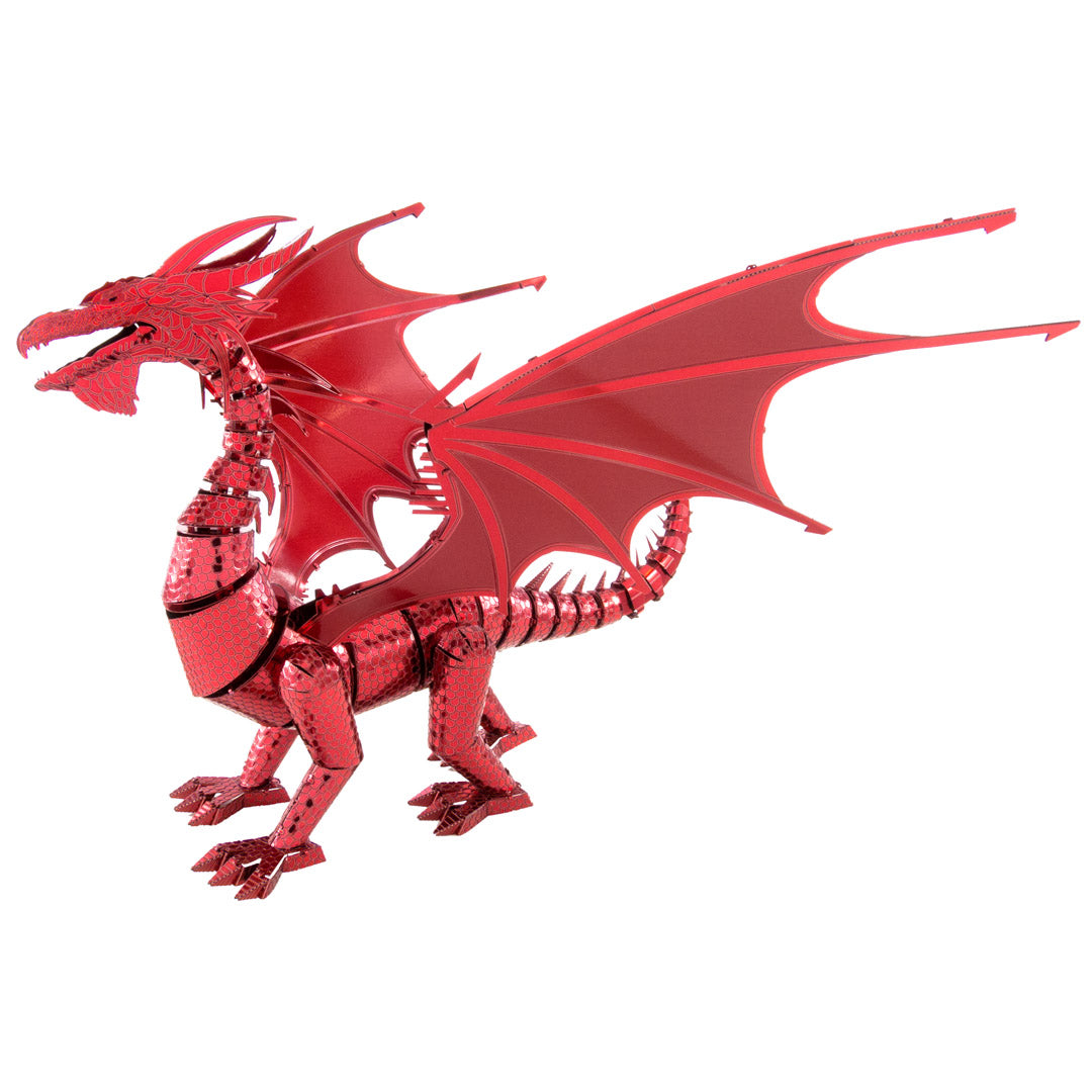 Metal Earth Premium Series Red Dragon ICX115 Modellbausatz Puzzle DIY Bausatz präzise gelasert stabil langlebig
