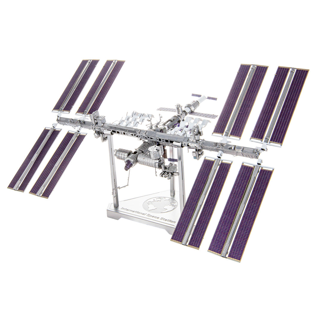Metal Earth ISS Premium Series International Space Station (ISS) ICX140 Modellbausatz Puzzle DIY Bausatz präzise gelasert stabil langlebig