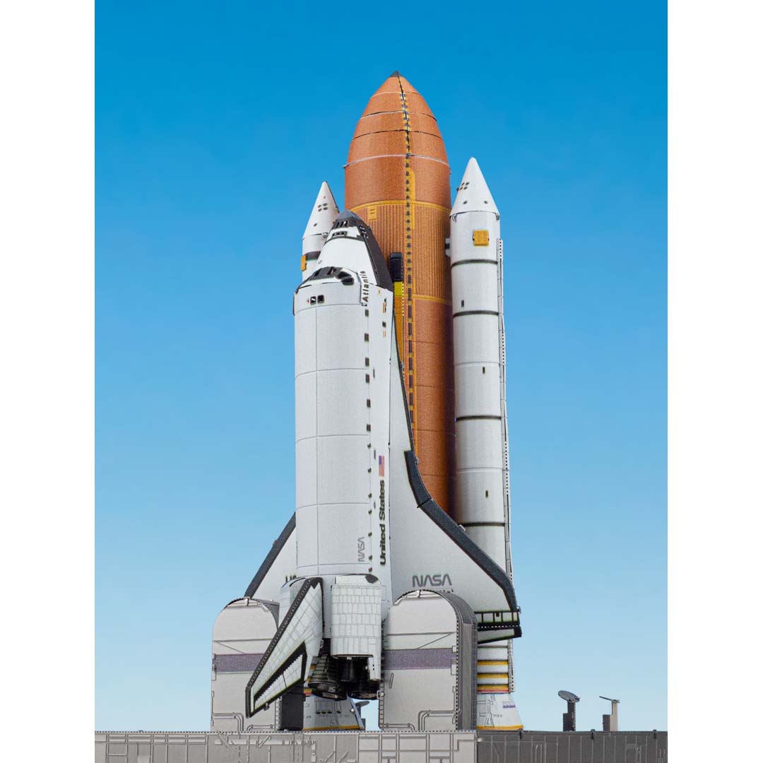 Metal Earth Premium Series Space Shuttle Launch Kit ICX227 Modellbausatz Puzzle DIY Bausatz präzise gelasert stabil langlebig
