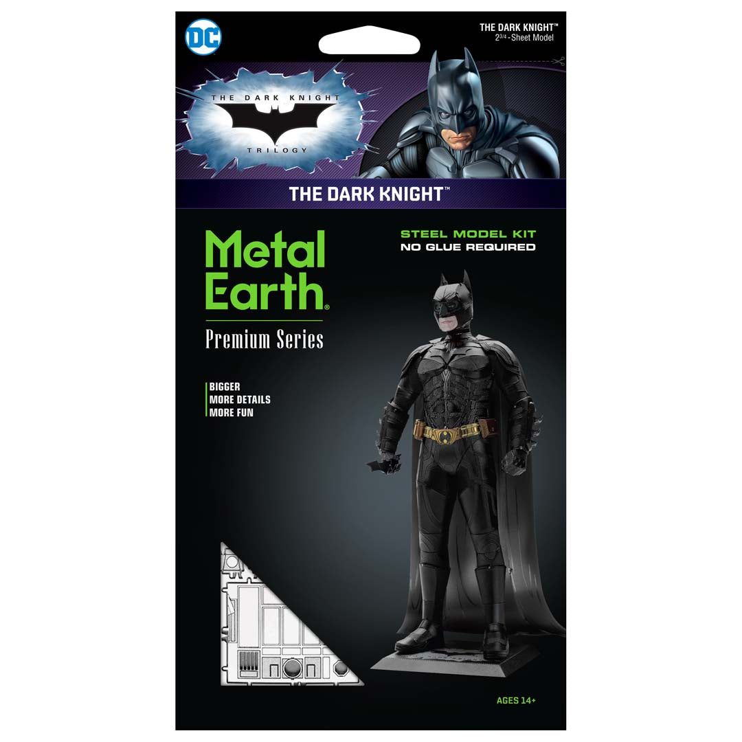 Metal Earth Premium Series The Dark Knight PS2005 Modellbausatz Puzzle DIY Bausatz präzise gelasert stabil langlebig